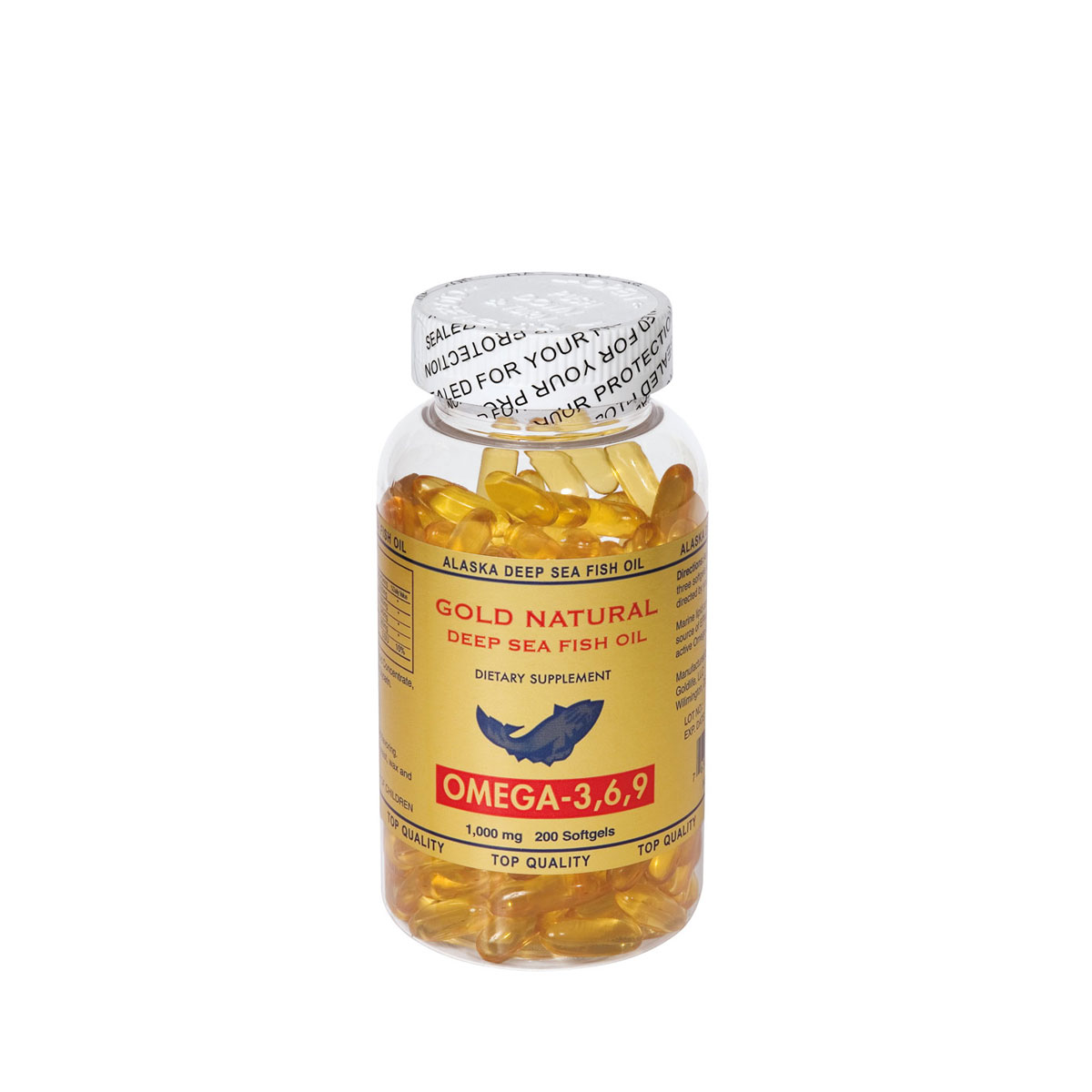Gold Natural Omega-3,6,9 Balık Yağı 1000 mg 200 Softgel