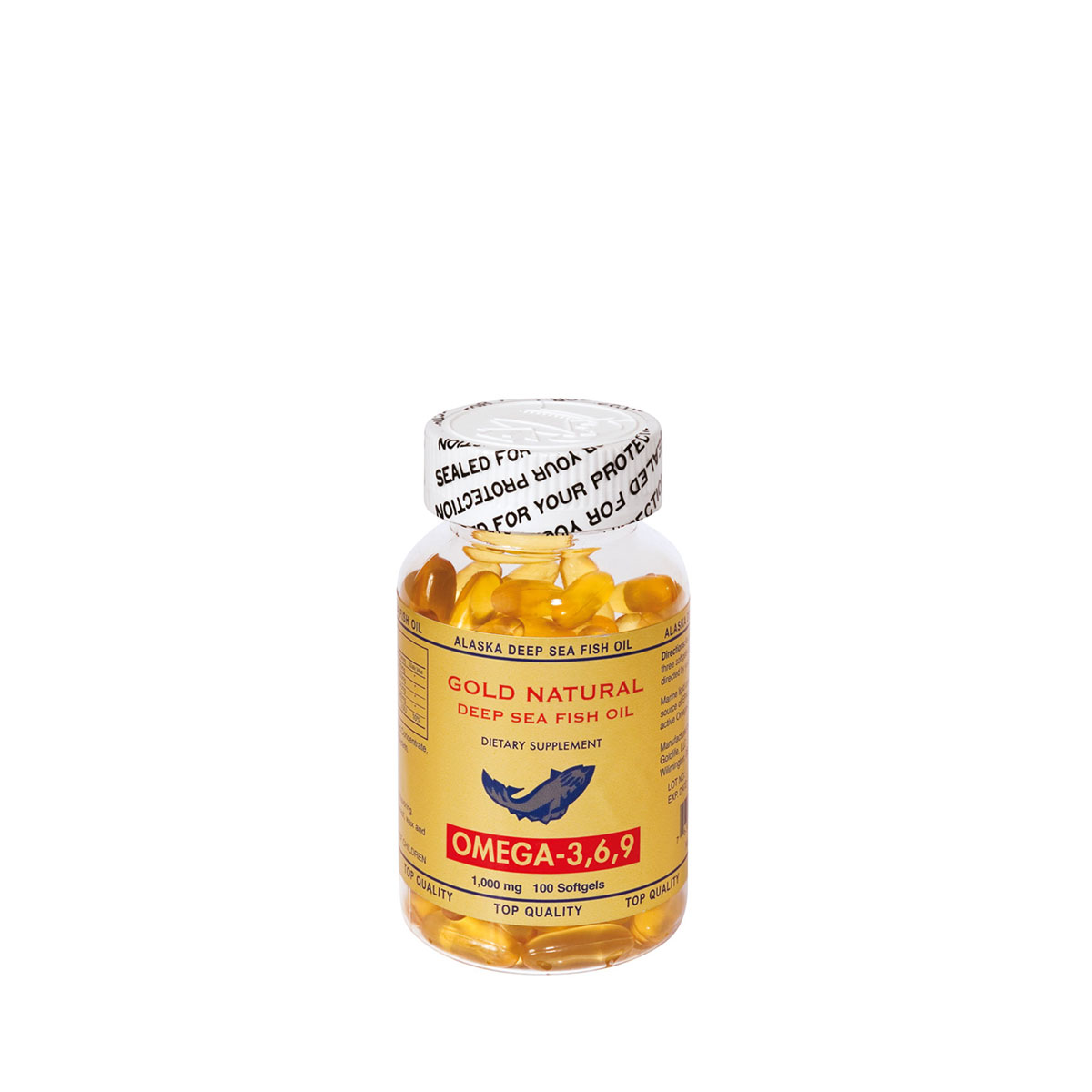 Gold Natural Omega-3,6,9 Balık Yağı 1000 mg 100 Softgel